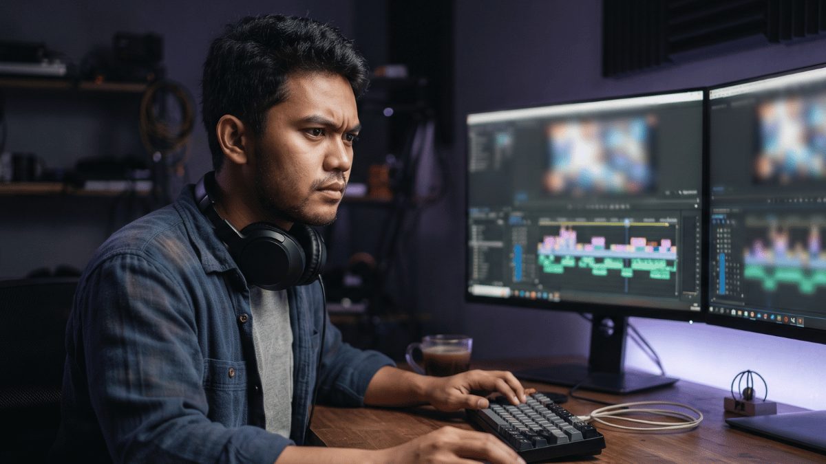 belajar Premiere Pro untuk pemula di komputer editing video