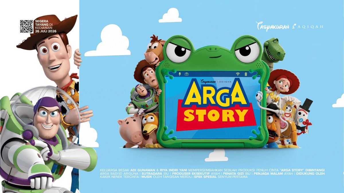 Poster parodi "Arga Story